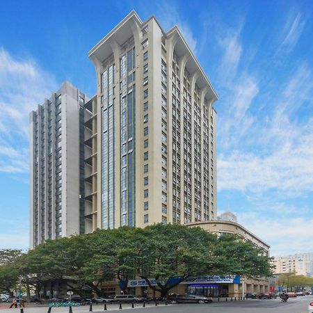 Waifiden Duplex Hotel Apartment Zhongyong Jinyu Branch-Free Shuttle Bus During The Canton Fair Exterior photo