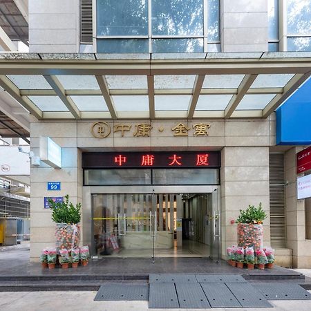 Waifiden Duplex Hotel Apartment Zhongyong Jinyu Branch-Free Shuttle Bus During The Canton Fair Exterior photo