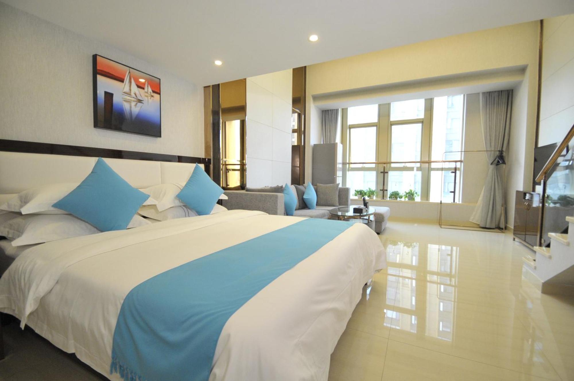 Waifiden Duplex Hotel Apartment Zhongyong Jinyu Branch-Free Shuttle Bus During The Canton Fair Exterior photo