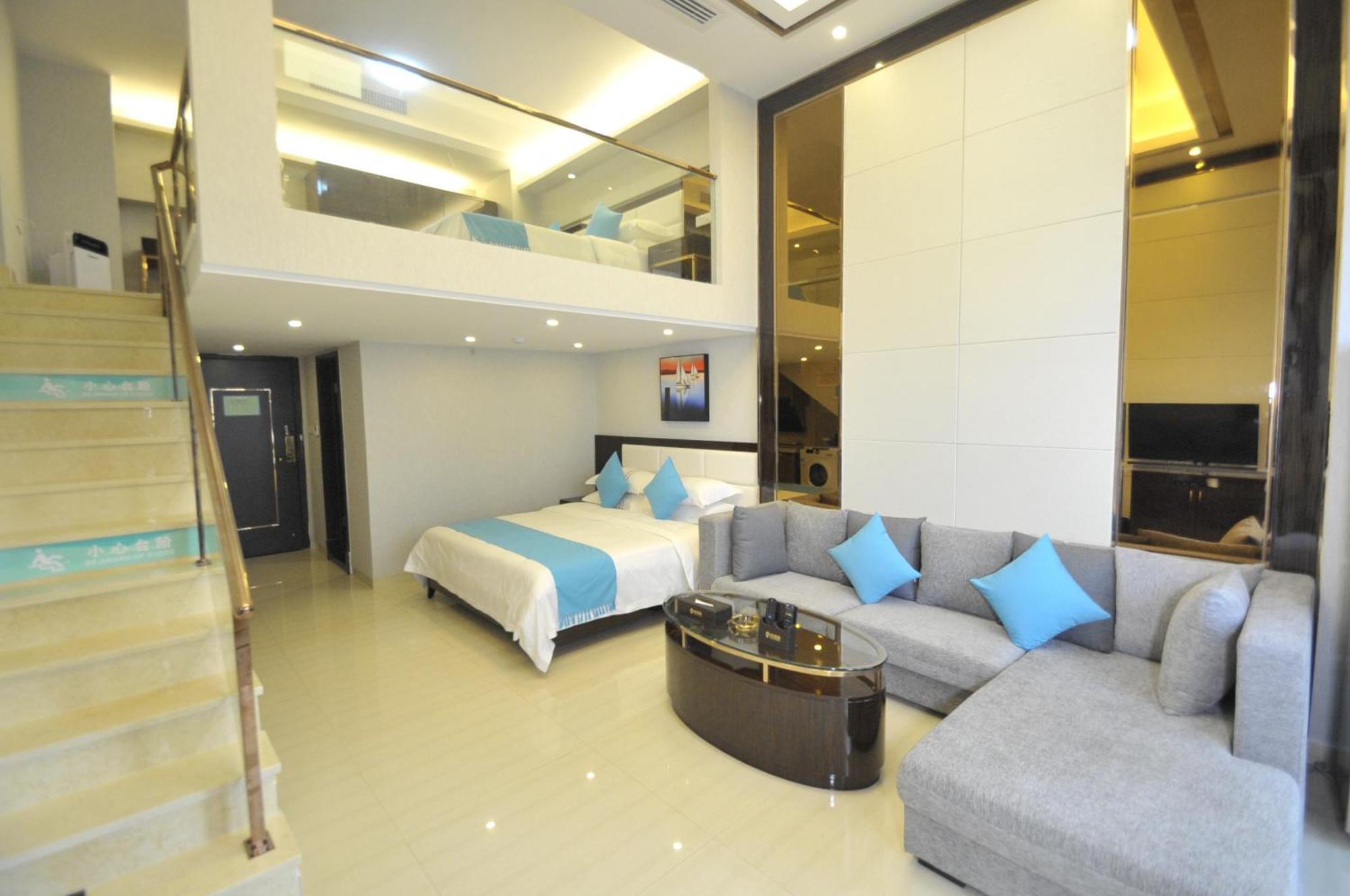 Waifiden Duplex Hotel Apartment Zhongyong Jinyu Branch-Free Shuttle Bus During The Canton Fair Exterior photo